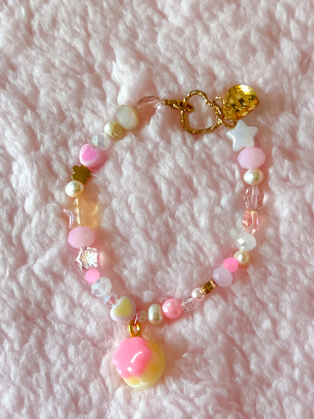 7.87in. Vanilla Flan Bracelet