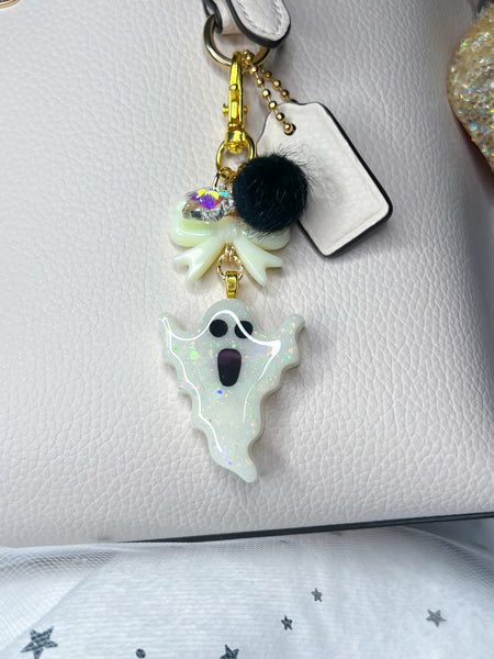 Ghost Bag Charm (Gold)