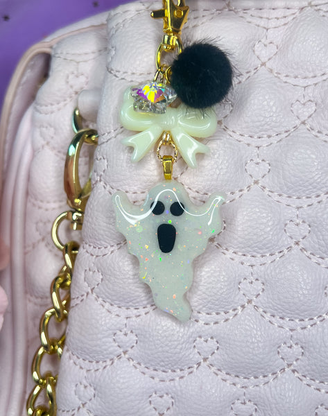 Ghost Bag Charm (Gold)